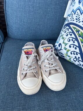 Converse All Star Low Top Canvas Sneakers Multicolor Stitch Women’s 6
